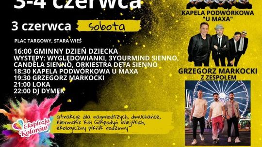 Dni Kultury Sienna 2023! Będzie się działo