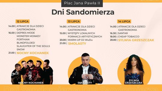 Dni Sandomierza już w ten weekend