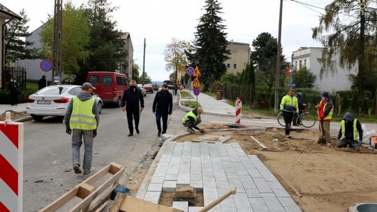 Dobre tempo prac na Wardyńskiego i Piwnej