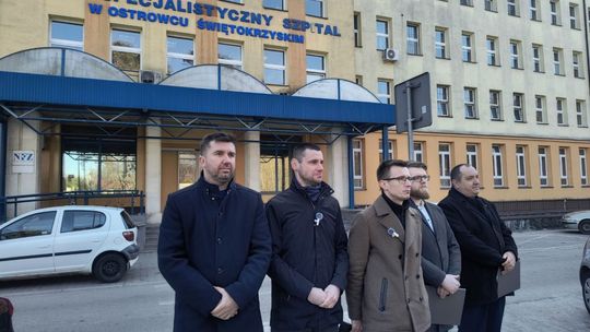 Dokąd zmierza ostrowiecki szpital i co z jego finansami? O to martwią się członkowie Konfederacji