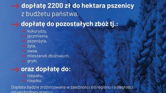 Dopłata do zboża