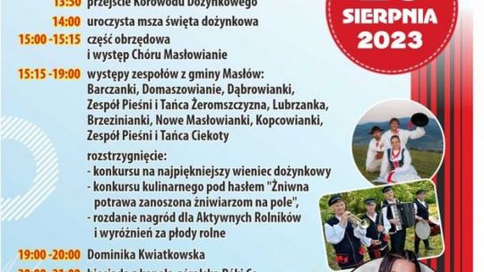 Dożynki w Ciekotach