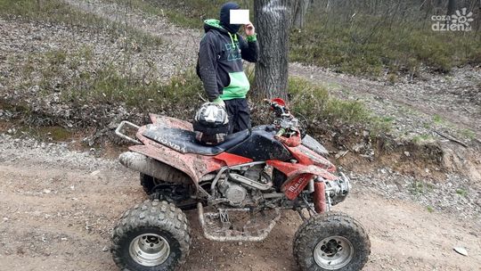 Drastyczny wzrost nielegalnych wjazdów quadów do lasów. Będą kary