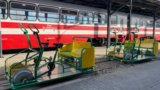 Drezynami rowerowymi przez Nadnidziański Park Krajobrazowy - czyli nowa atrakcja turystyczna