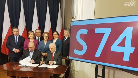 Droga ekspresowa S74 coraz bliżej