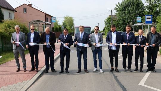 Droga w Bobrzy przebudowana 