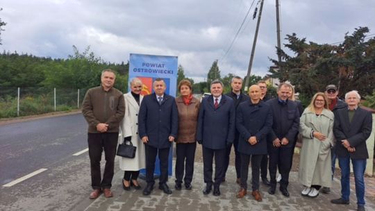 Droga w Nowej Dębowej Woli oddana do użytku