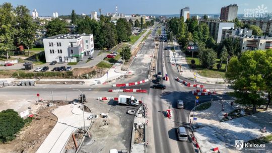 Drogowe remonty w Kielcach