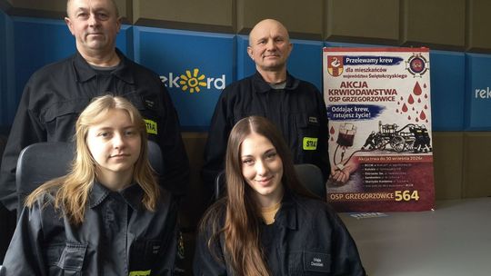 Druhowie OSP Grzegorzowice: chcemy pomóc potrzebującym, ale także zmobilizować lokalną społeczność