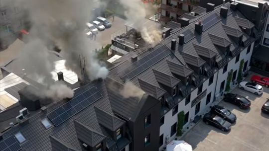 Duże straty po pożarze w Starachowicach. Wesele w Urzędzie Miasta.