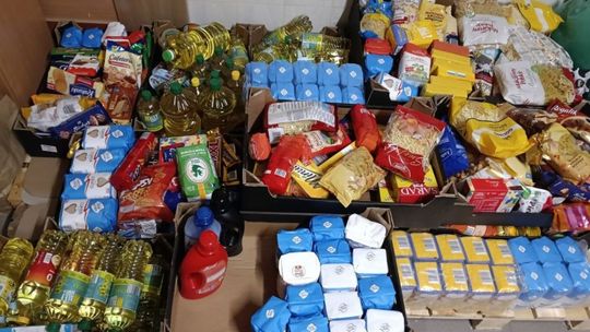 Duży sukces świątecznej zbiórki w Piekoszowie. Aż 832 kilogramy darów