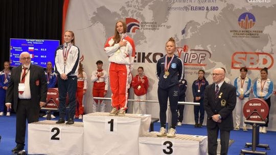 Dwa medale dla kielczan na Mistrzostwach Świata w wyciskaniu sztangi leżąc