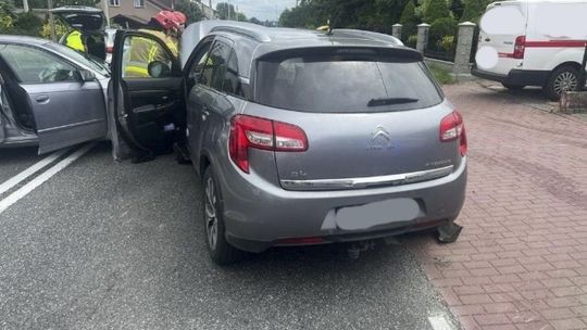 Dwie osoby ranne w wypadku na DK 78