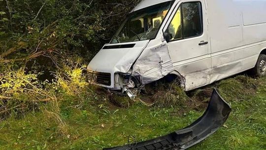 Dwie osoby ranne w wypadku pod Włoszczową