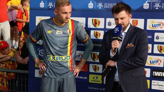 Dziekoński po sobotnim meczu: ,,Muszę być cały czas skoncentrowany i to mnie napędza. Nawet jeśli stracę gola, mecz nie jest stracony"