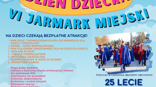 Dzień Dziecka 2024 w Morawicy - VI Jarmark Miejski