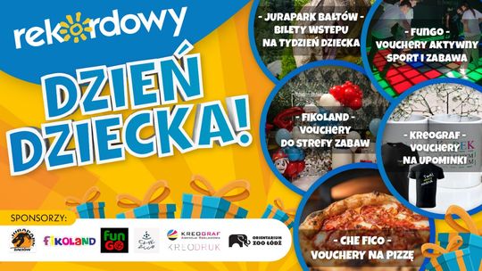 Dzień Dziecka z Radiem Rekord Świętokrzyskie! Będą konkursy, prezenty i rodzinna zabawa