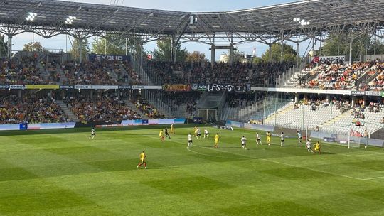 Ekstraklasowa gra Korony Kielce. Skromna wygrana po golu Dawida Błanika