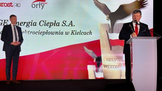 Elektrociepłownia PGE Energia Ciepła w Kielcach została laureatem Orła Tygodnika Wprost