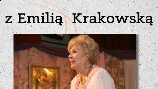 Emilia Krakowska na spotkaniu z mieszkańcami Ożarowa 