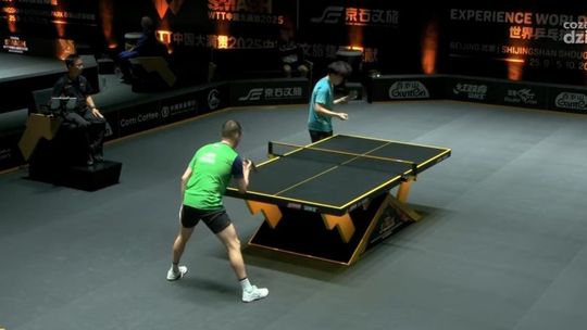 Emocjonujące mecze w ramach WTT: Kožul minimalnie przegrywa, Cho zwycięski