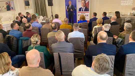 Europoseł  Arkadiusz Mularczyk spotkał się z mieszkańcami Buska Zdroju