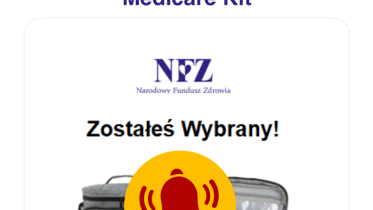 Fałszywe maile z NFZ 