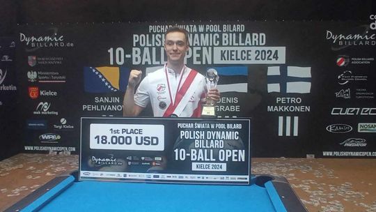 Fantastyczny finał bilardowego Pucharu Świata w Kielcach. Zwycięstwo Polaka!