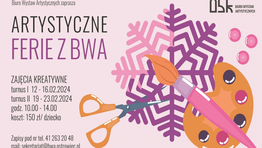 Ferie nie tylko ze sztuką 