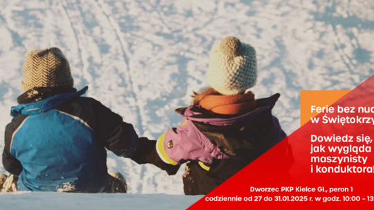 Ferie zimowe z POLREGIO w Świętokrzyskiem