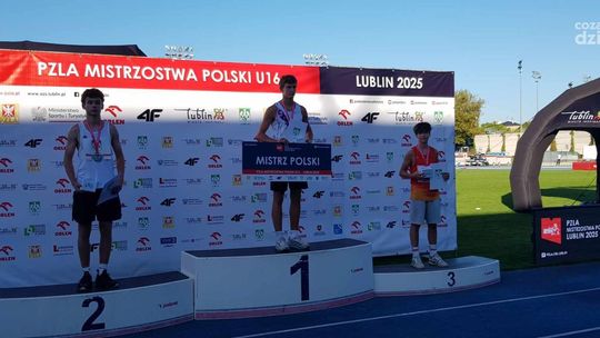 Filip Iwaniec z brązem, rekord województwa Dawida Kulika – udany start KKL w MP Młodzików