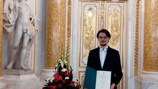 Filip Jurkiewicz z Kielc doceniony przez Ministra Kultury i Dziedzictwa Narodowego 