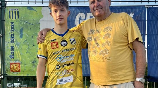 Filip Kacprzyk piłkarzem Neptuna Końskie 