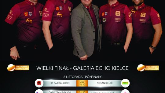Finał Bilardowej Ekstraklasy w Galerii Echo 