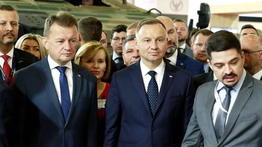 [FOTORELACJA] Prezydent Andrzej Duda odwiedził tegoroczny MSPO