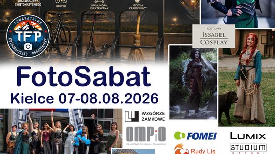 FotoSabat 2026 w Kielcach. Dwa dni fotografii, warsztatów i odkrywania miasta