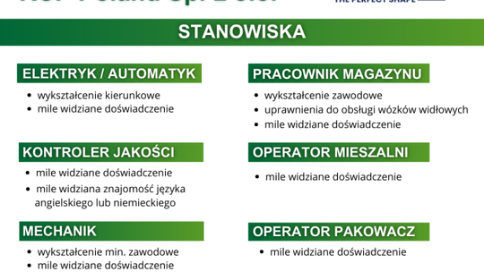 Giełda pracy w Ostrowcu Świętokrzyskim. RCP Poland zaprasza kandydatów