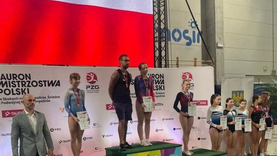 Gimnastyczka z Domaszowic z medalem Mistrzostw Polski 