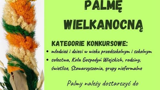 Gmina Bałtów ogłasza konkurs na najpiękniejszą palmę 