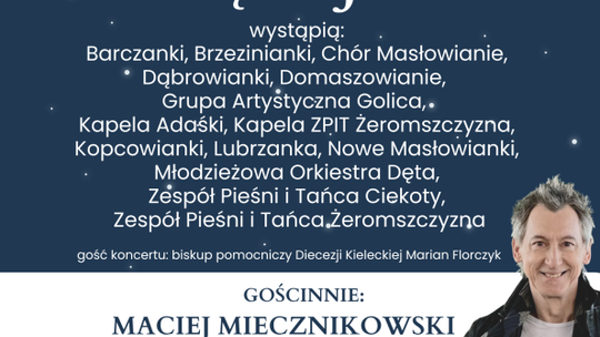 Gmina Masłów kolęduje 2025 – wyjątkowy koncert kolęd w Masłowie