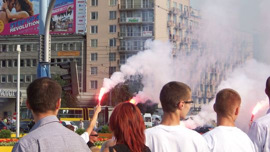 Godzina "W" w rocznicę Powstania Warszawskiego 