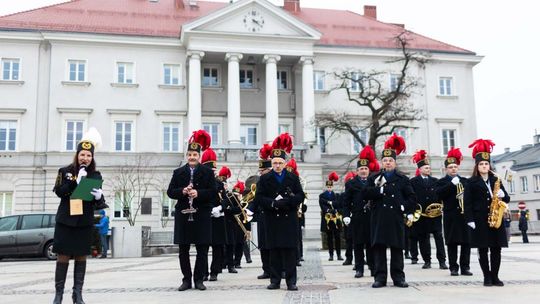  Górnicy świętowali Barbórkę w Kielcach. Barwny pochód przeszedł przez centrum miasta