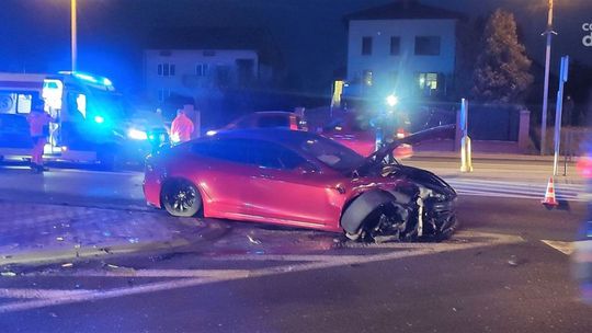 Górno: Zablokowana DK 74