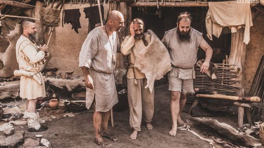 Gra terenowa dla seniorów w muzeum na Krzemionkach 