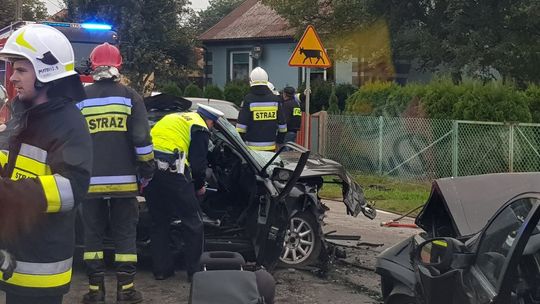 Groźna czołówka w Pawłowie