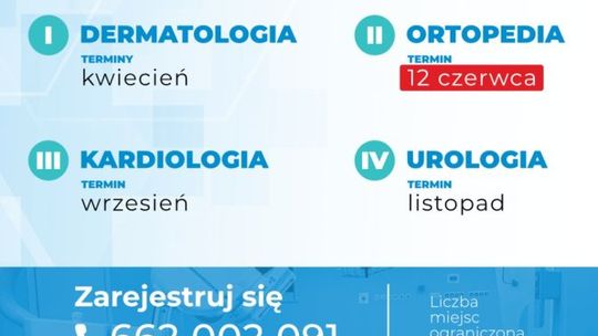 GVM Carint zaprasza na konsultacje ortopedyczne 