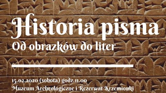 Historia pisma. Od obrazków do liter
