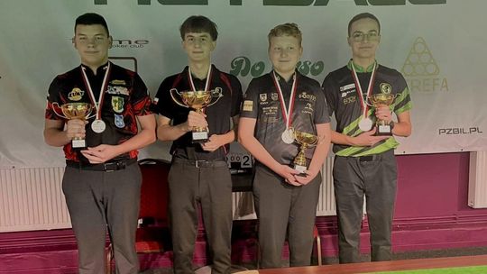 Historyczny medal Jakuba Hajduka w I Mistrzostwach Polski Juniorów w Heyball