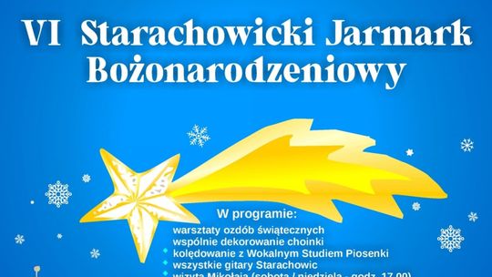 Idą święta, będzie jarmark pod gwiazdką 