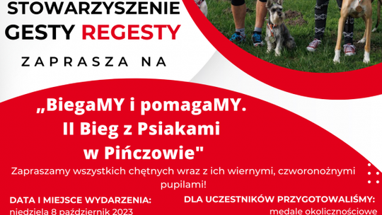 II Bieg z Psiakami w Pińczowie